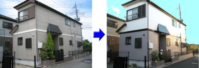 2色仕上げサンプル-N様邸
